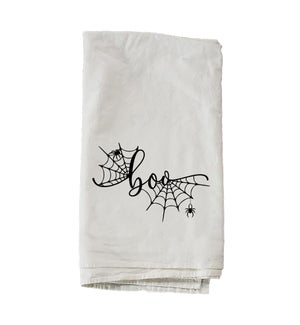 Spider Web Boo Towel